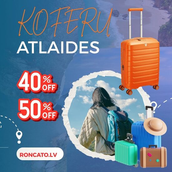 ATLAIDE KOFERIEM -40%-50%
