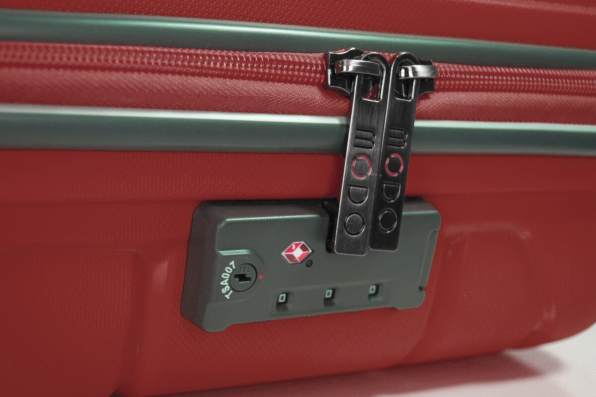 Rokas-bagāžas-koferis-55x40x20-Starlight-sarkans