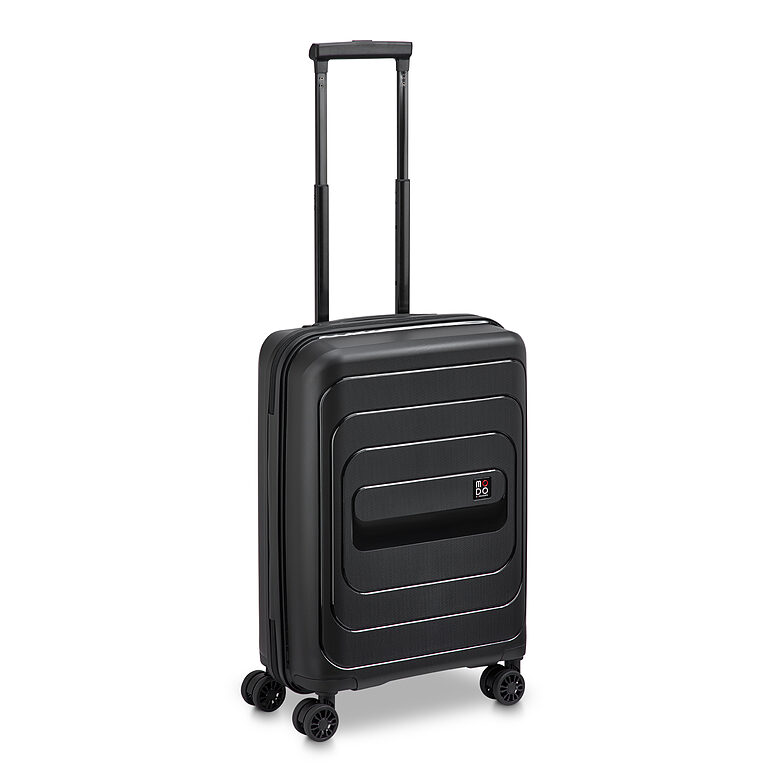 Rokas bagāžas koferis cietais 55-40-20 cm NOXA melns