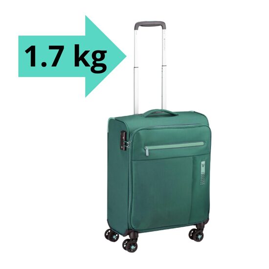 Koferis-rokas-bagāža-55-40-20-1,7kg-LiteSoft-tirkīzs