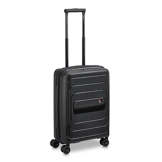 Rokas bagāžas koferis cietais 55-40-20 cm NOXA melns