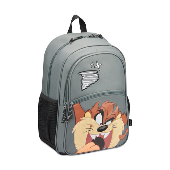 Mugursoma-bērnu 42-31-13 cm Looney Tunes Design pelēka